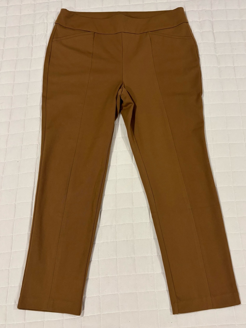 Chico’s So Slimming Pull-On Straight Leg Pants Size 2.5 Petite US Large 14